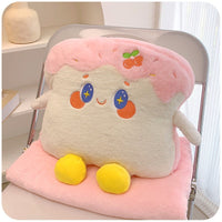 HKM-560467 Two-in-One Plush Throw Pillow & Small Blanket Set - Various Cute Designs