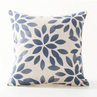 HKM-560531 Nordic Geometry Cotton and Linen Pillowcase - 45x45cm Abstract Design