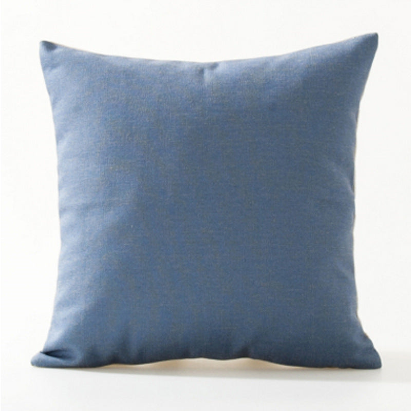 HKM-560531 Nordic Geometry Cotton and Linen Pillowcase - 45x45cm Abstract Design