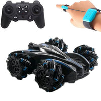 HKM-560723 Double-Sided 2.4G Remote Control Stunt Car with Lighting and Hand Gesture Sensing, 360-Degree Rotation, 4x4 RC Vehicle