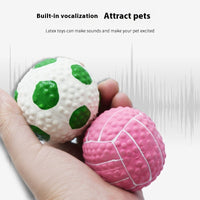 HKM-560915 LaTeX Pet The Toy Dog Latex High Elastic Ball
