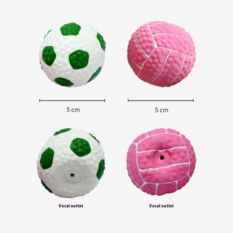HKM-560915 LaTeX Pet The Toy Dog Latex High Elastic Ball