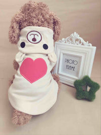 HKM-560979 Transformative Summer Pet Clothes with Cute Bear Design - Multiple Sizes Available