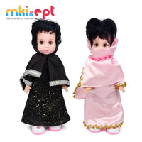 HKM-561107 Intelligent Remote Control Walking Arabic Doll with Light and Music for Kids