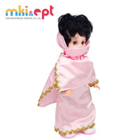 HKM-561107 Intelligent Remote Control Walking Arabic Doll with Light and Music for Kids