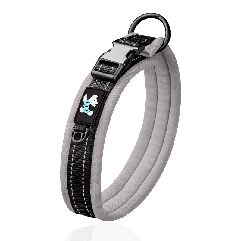 HKM-561171 Reflective Adjustable Pet Collar and Leash Set in Various Colors