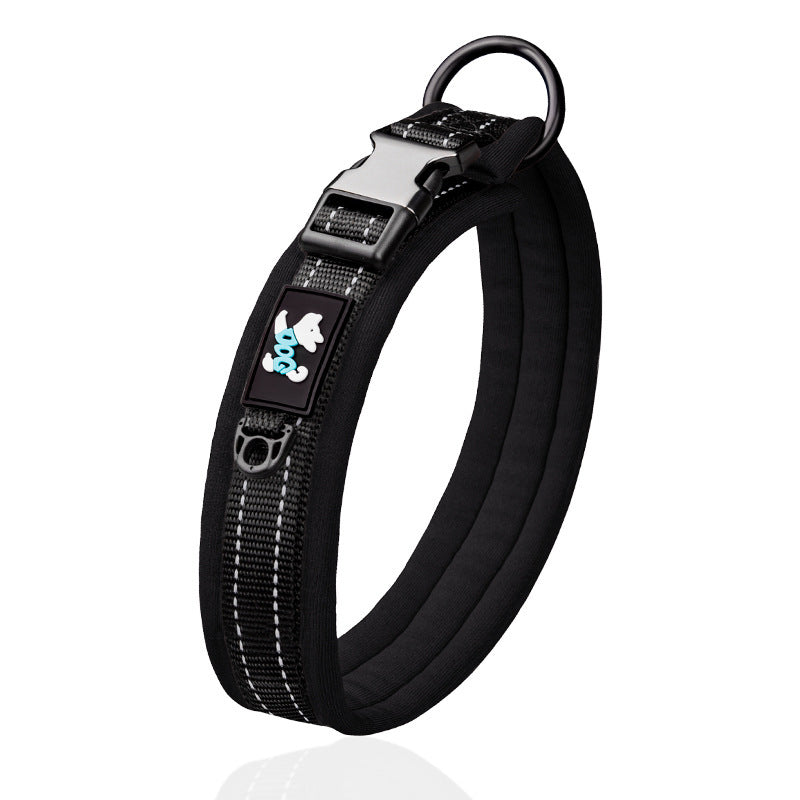 HKM-561171 Reflective Adjustable Pet Collar and Leash Set in Various Colors