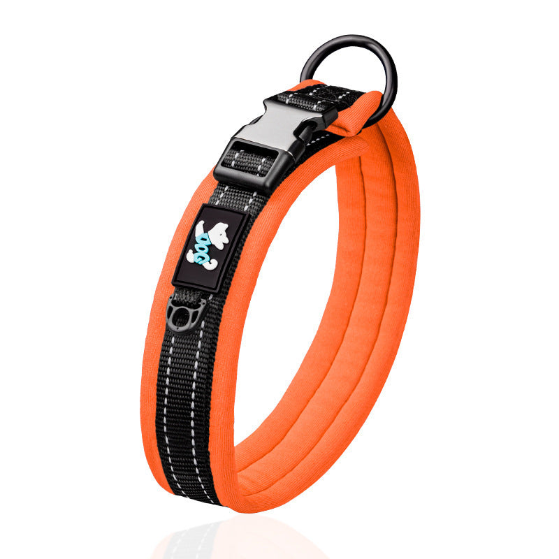 HKM-561171 Reflective Adjustable Pet Collar and Leash Set in Various Colors