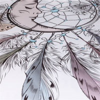 HKM-561299 Dream Catcher Four-Piece Quilt Set in Various Sizes with Coordinating Pillow Shams