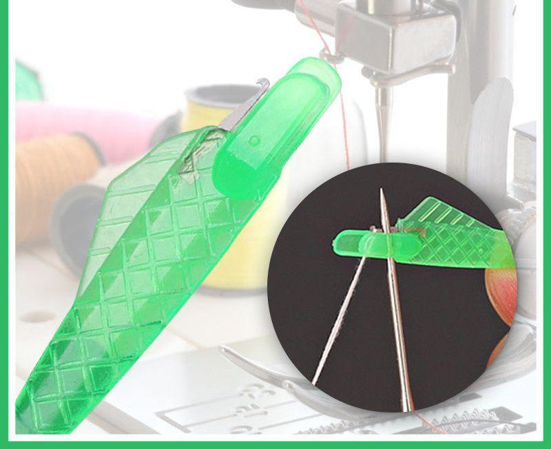 HKM-561299 Small Fish Needle Threader for Easy Sewing Machine Threading