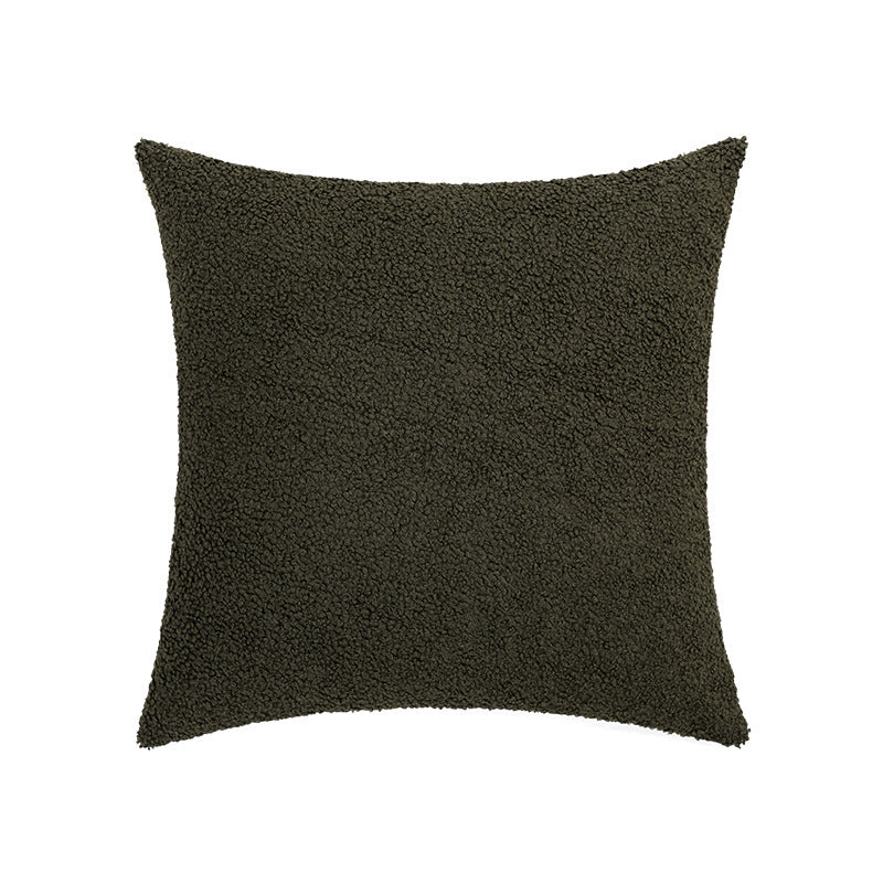 HKM-561427 Nordic Style Solid Color Embroidered Pillowcase 45x45cm
