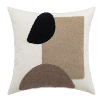 HKM-561427 Nordic Style Solid Color Embroidered Pillowcase 45x45cm