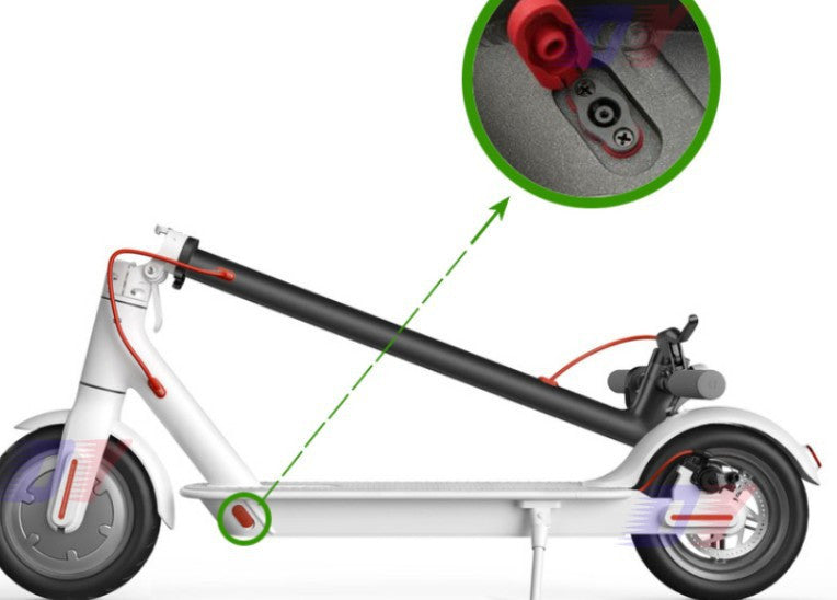 HKM-561491 Charger for Qingmi Xiaomi M365 Electric Scooter, 42V 1.7A, 100-240V Input, 1700mA Output, 8-Hour Charging Time
