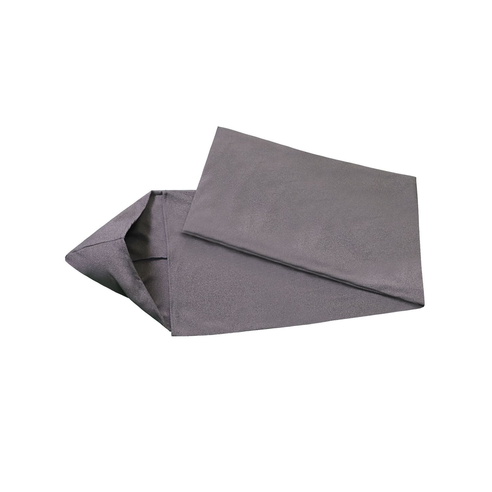 HKM-561619 Cozy Gray Cotton Sleeveless Sleeping Bag for All Seasons - Sizes for Kids and Adults