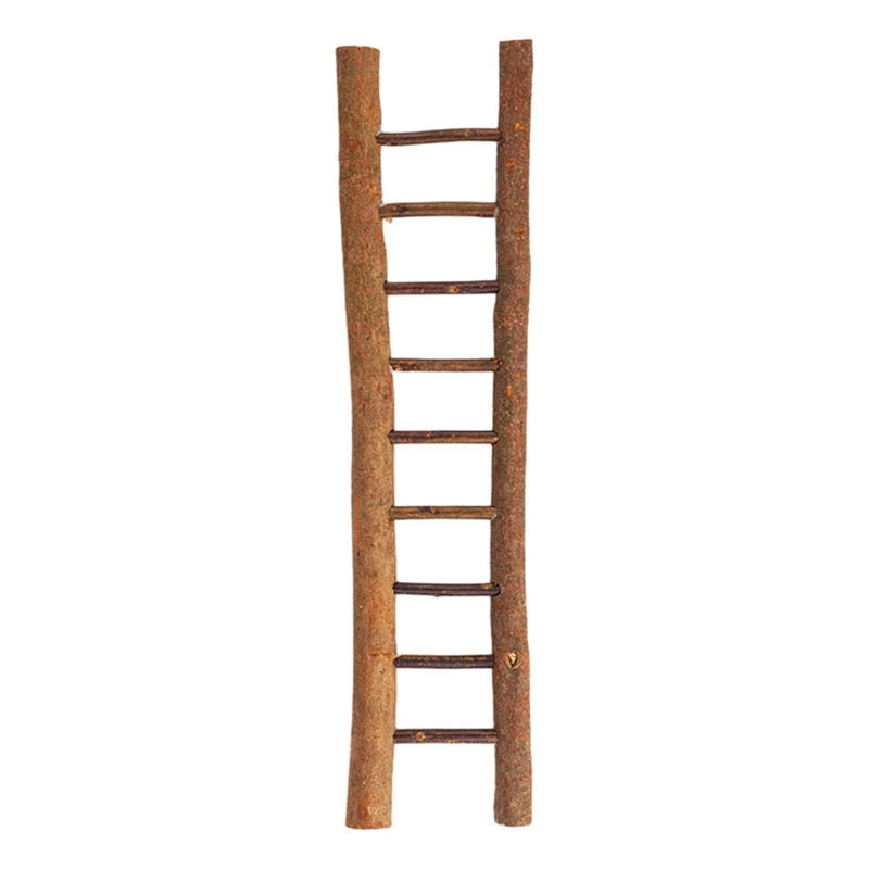 HKM-561747 Miniature Wooden Ladder for Christmas Tree Decor and Holiday Crafts