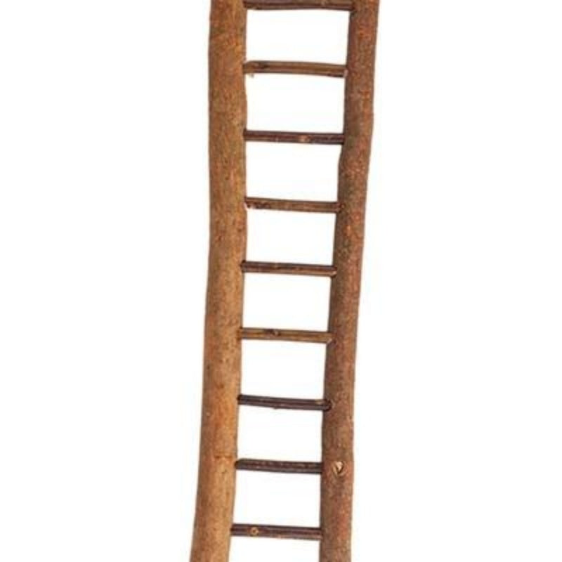 HKM-561747 Miniature Wooden Ladder for Christmas Tree Decor and Holiday Crafts