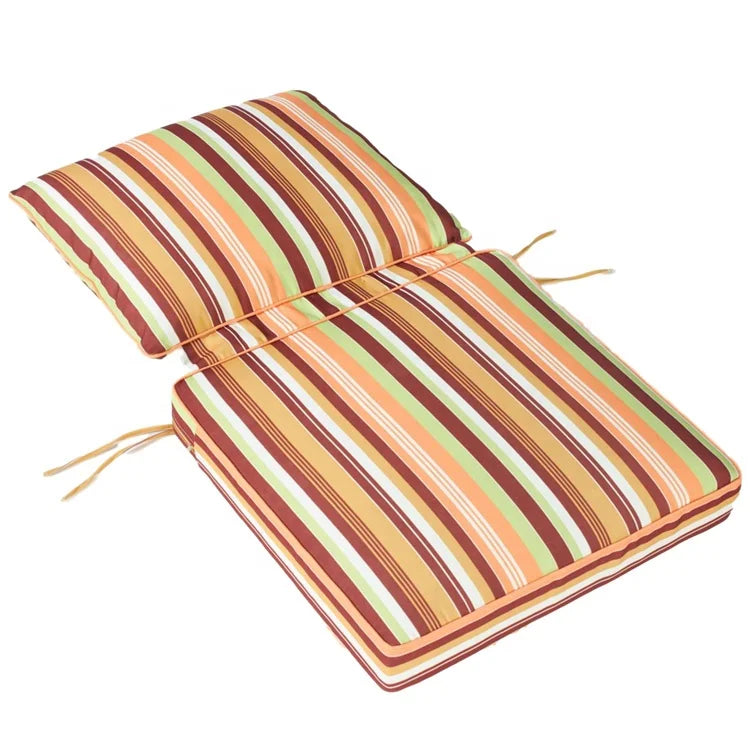 KTX-561811 Outdoor Deep Seat Cushion Set for Patio Furniture - 50 Water-Resistant Polyester Rectangular Cushions