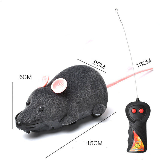 HKM-562067 Cat Toy Electric Wireless Remote Control Simulation Mouse