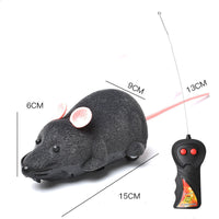 HKM-562067 Cat Toy Electric Wireless Remote Control Simulation Mouse