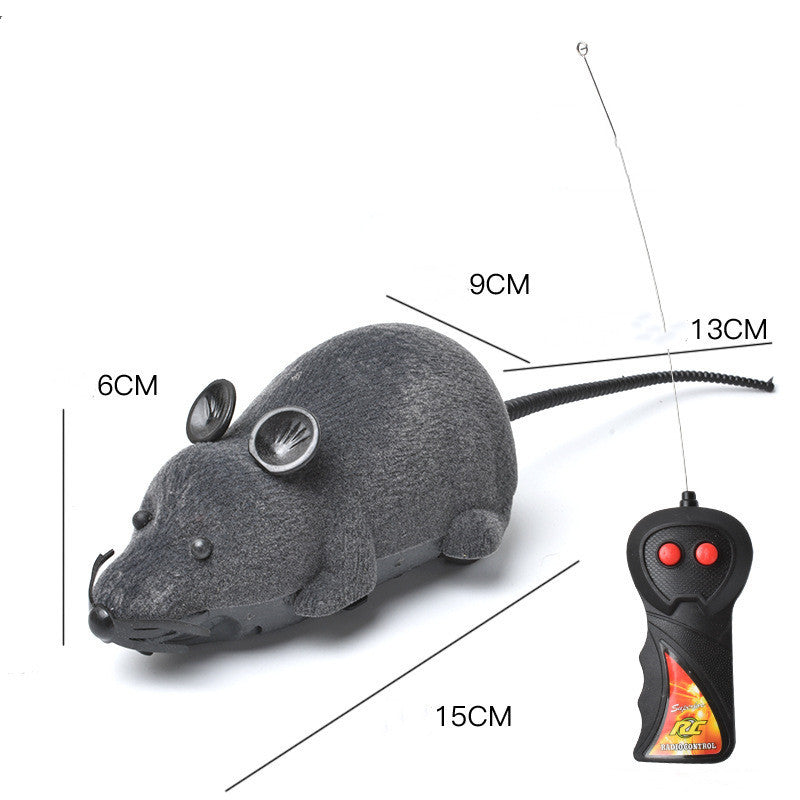 HKM-562067 Cat Toy Electric Wireless Remote Control Simulation Mouse