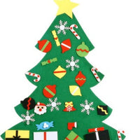 HKM-562067 Felt Christmas Tree Kit for Kids - DIY Holiday Decoration, 90cm
