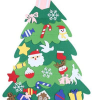 HKM-562067 Felt Christmas Tree Kit for Kids - DIY Holiday Decoration, 90cm