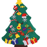 HKM-562067 Felt Christmas Tree Kit for Kids - DIY Holiday Decoration, 90cm