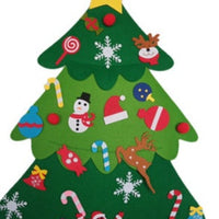 HKM-562067 Felt Christmas Tree Kit for Kids - DIY Holiday Decoration, 90cm