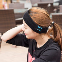 HKM-562131 Bluetooth Wireless Music Headband with Built-in Microphone and Rechargeable Battery