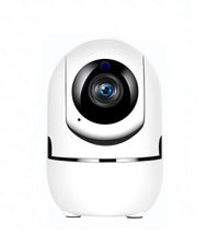 HKM-562323 1080P Auto Tracking Security Camera with Pan and Tilt, Two-Way Audio, Day and Night Vision