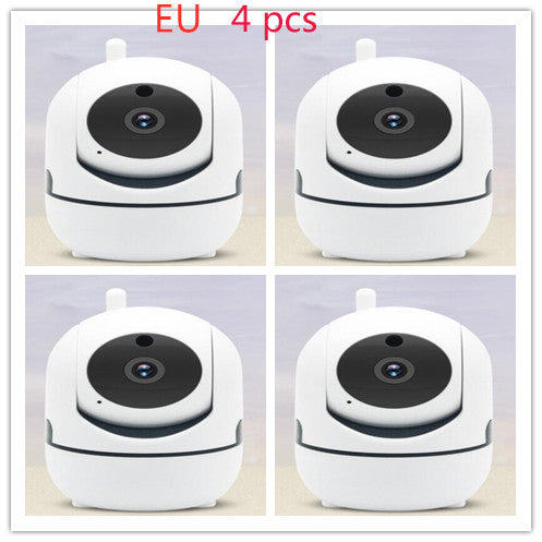 HKM-562323 1080P Auto Tracking Security Camera with Pan and Tilt, Two-Way Audio, Day and Night Vision