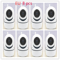 HKM-562323 1080P Auto Tracking Security Camera with Pan and Tilt, Two-Way Audio, Day and Night Vision