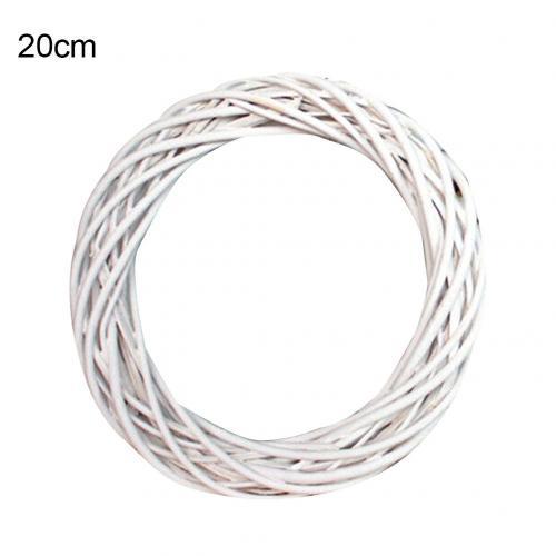 HKM-562387 Christmas Wicker Rattan Decoration Wreath Floral Garland - Available in 10cm, 20cm, 30cm