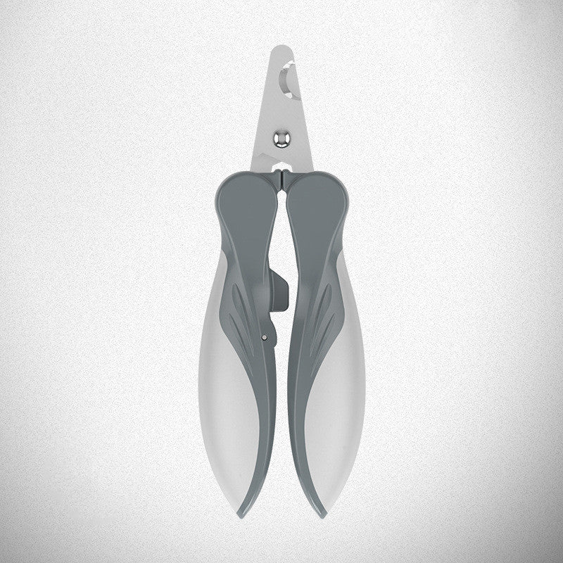 HKM-562387 Ergonomic Dog Nail Clippers with Soft Grip Handles and Stainless Steel Blades