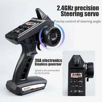HKM-562451 High Speed 1/16 Scale 2.4g Off Road Remote Control Car with LED Headlights