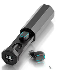 HKM-562515 Bluetooth Pull-Out Headset with Charging Case - Up to 6 Hours Playtime, 300mAh Capacity