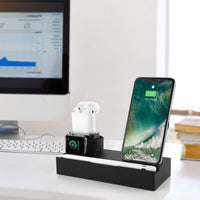 HKM-562515 Eight-in-One Wireless Charging Bracket with USB Ports, Aluminum Alloy Charging Cable, Fireproof ABS+PC Material, 150CM Power Cord
