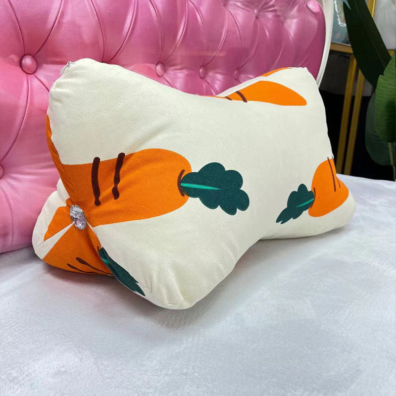 HKM-562579 Multifunctional Cartoon Plant Design Sofa Cushion - Modern Cotton Pillow 50x30cm