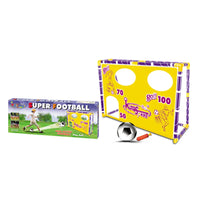 HKM-562707 Foldable Mini Football Goal Set for Kids - Portable Outdoor Soccer Toy for Ages 3 and Up