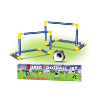 HKM-562707 Foldable Mini Football Goal Set for Kids - Portable Outdoor Soccer Toy for Ages 3 and Up