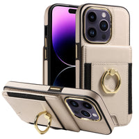 HKM-562707 Universal Leather Wallet Phone Case with Magnetic Closure and Stand Function for iPhone Models