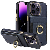 HKM-562707 Universal Leather Wallet Phone Case with Magnetic Closure and Stand Function for iPhone Models