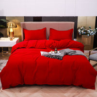 HKM-562835 Double-Sided Four-Piece Bedding Set in Reactive Print - Multiple Sizes Available