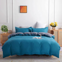 HKM-562835 Double-Sided Four-Piece Bedding Set in Reactive Print - Multiple Sizes Available