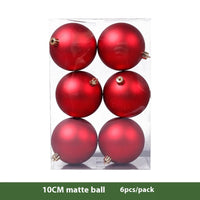 HKM-562899 Electroplated Plastic Christmas Ornament Ball Set - 12 Pack Each in Various Sizes and Finishes