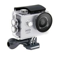 HKM-562963 Waterproof 1080p Action Camera with 2.0-inch LCD Screen, 12MP Wide-Angle Lens, and Wifi Connectivity