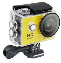 HKM-562963 Waterproof 1080p Action Camera with 2.0-inch LCD Screen, 12MP Wide-Angle Lens, and Wifi Connectivity
