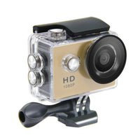 HKM-562963 Waterproof 1080p Action Camera with 2.0-inch LCD Screen, 12MP Wide-Angle Lens, and Wifi Connectivity