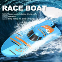 HKM-563027 2.4G Remote-Controlled Speedboat, Waterproof High-Speed Toy, Perfect for Outdoor Fun, Ages 5 and Up