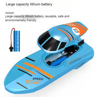 HKM-563027 2.4G Remote-Controlled Speedboat, Waterproof High-Speed Toy, Perfect for Outdoor Fun, Ages 5 and Up